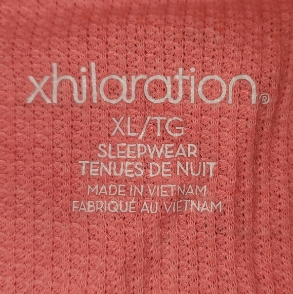 Xhilaration Pink White Long Sleeve - TODAY IS GOING TO BE AWESOME - Picture 3 of 9